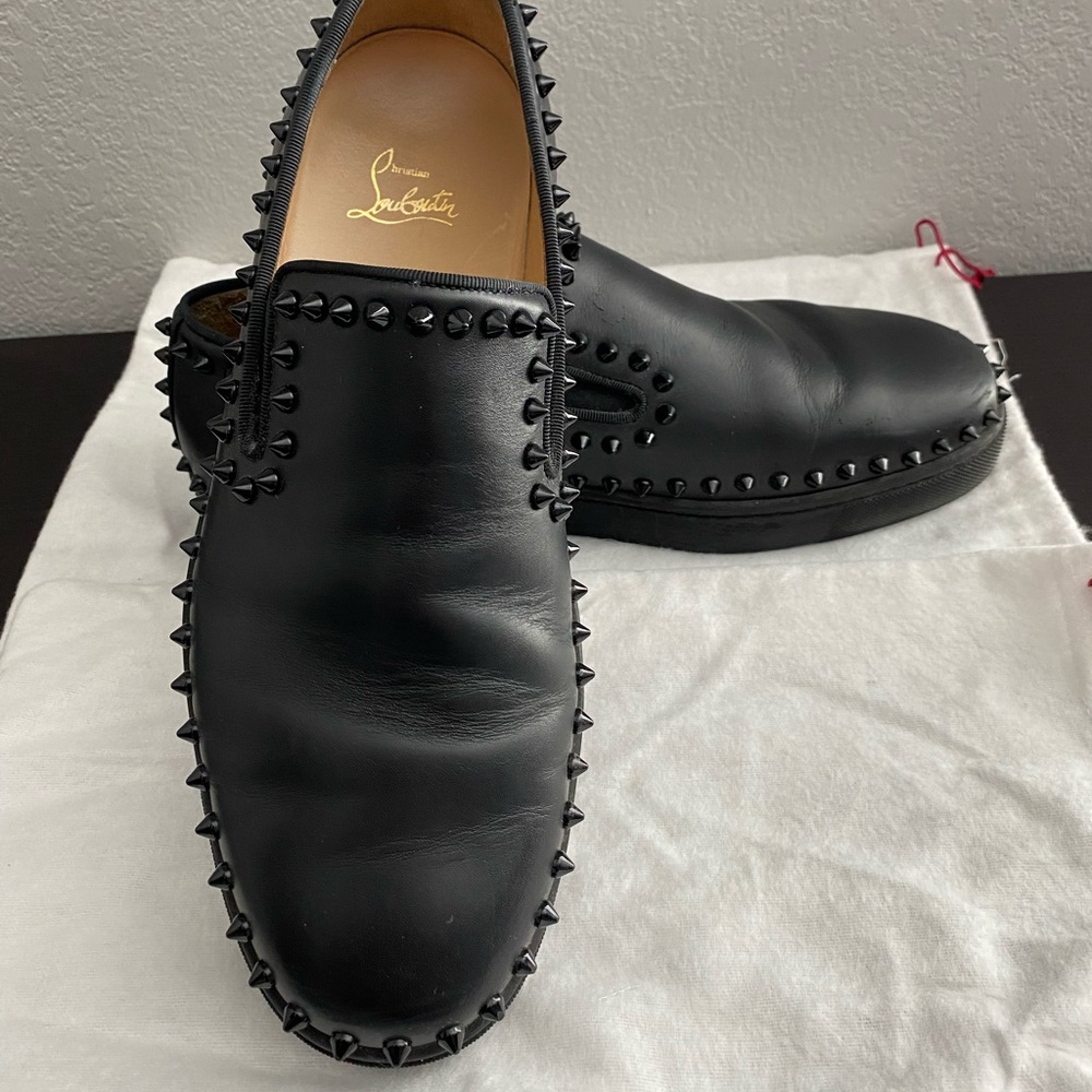 Christian Louboutin Pik Boat flat.